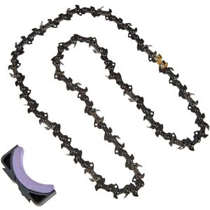 Oregon PS52E 52 Drive Links Powersharp Chainsaw Chain with Sharpening Stone Oregon PS52E 52 Drive Links Powersharp Chainsaw Chain with Sharpening Stone