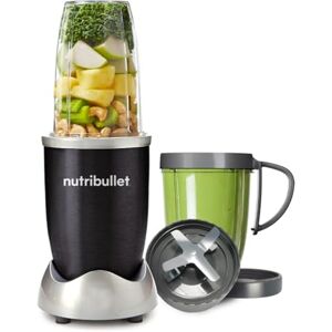 NutriBullet Blender 600 Series Powerful 20,000 RPM Extractor Blends Frozen Fruit, Nuts & Ice 600W Motor, Cyclonic Technology & High Torque Power Base Great For Smoothies & Post Workout Shakes NutriBullet Blender 600 Series Powerful 20,000 RPM Extractor Blends Frozen Fruit, Nuts & Ice 600W Motor, Cyclonic Technology & High Torque Power Base Great For Smoothies & Post Workout Shakes