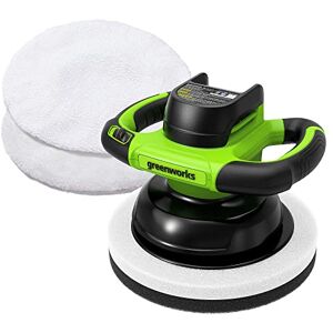 Greenworks G24BU10 Cordless Polisher Buffer Car Polisher, Variable Speed 0-2800rpm, 25cm Deck Size, WITHOUT 24V Battery & Charger Greenworks G24BU10 Cordless Polisher Buffer Car Polisher, Variable Speed 0-2800rpm, 25cm Deck Size, WITHOUT 24V Battery & Charger