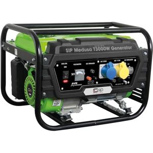 SIP MEDUSA T3000W Petrol Generator 3000W 7hp 212cc 4 Stroke Engine, 15L Fuel Tank SIP MEDUSA T3000W Petrol Generator 3000W 7hp 212cc 4 Stroke Engine, 15L Fuel Tank