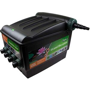 Blagdon Midipond Box Filter System with Built In UV Clarifier, Venturi to Oxygenate, Ceramic Bio Media, Polymer Wool Pad, Carbon Foam, Hinged Lid for Easy Maintenance, 20,000 for Large Ponds Blagdon Midipond Box Filter System with Built In UV Clarifier, Venturi to Oxygenate, Ceramic Bio Media, Polymer Wool Pad, Carbon Foam, Hinged Lid for Easy Maintenance, 20,000 for Large Ponds