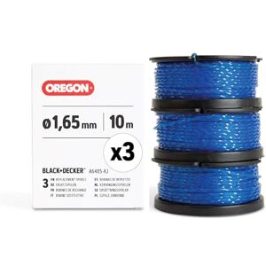 Oregon 3-Pack Replacement Black and Decker Strimmer Spool & Line, Guaranteed Fit for A6485-XJ, Fits Black & Decker Strimmers, Fitted Gatorline Square Twist Spool 1.65mm Strimmer Line Oregon 3-Pack Replacement Black and Decker Strimmer Spool & Line, Guaranteed Fit for A6485-XJ, Fits Black & Decker Strimmers, Fitted Gatorline Square Twist Spool 1.65mm Strimmer Line