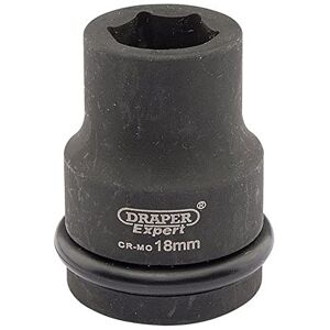Draper Expert 4999 18mm 3/4-inch Square Drive Hi-Torq 6-Point Impact Socket Draper Expert 4999 18mm 3/4-inch Square Drive Hi-Torq 6-Point Impact Socket