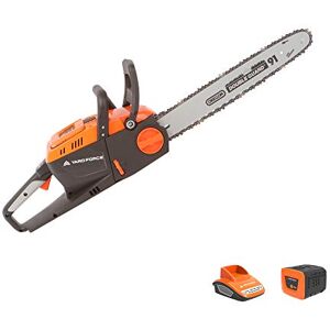 Yard Force 40V Cordless 35cm Oregon Bar Chainsaw with 2.5Ah Lithium-Ion Battery and Charger -Part of GR 40 Range LS G35 Yard Force 40V Cordless 35cm Oregon Bar Chainsaw with 2.5Ah Lithium-Ion Battery and Charger -Part of GR 40 Range LS G35