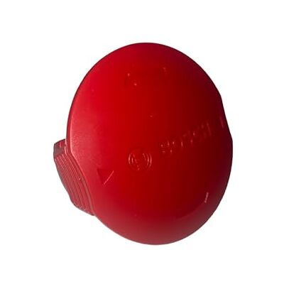 Bosch Spool Cover Replacement Part Red for Cordless Lawn Trimmer EasyGrassCut 18 V / 23 / 26 Bosch Spool Cover Replacement Part Red for Cordless Lawn Trimmer EasyGrassCut 18 V / 23 / 26
