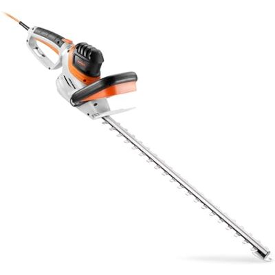 VonHaus Hedge Trimmer Corded 710W – 10m Cable, Blade Cover, 61cm Blade Lightweight Electric Cutter for Hedges, Bushes, Branches, Shrubs – Dual Action Blades, Rotating Non-Slip Soft Grip D-Handle VonHaus Hedge Trimmer Corded 710W – 10m Cable, Blade Cover, 61cm Blade Lightweight Electric Cutter for Hedges, Bushes, Branches, Shrubs – Dual Action Blades, Rotating Non-Slip Soft Grip D-Handle