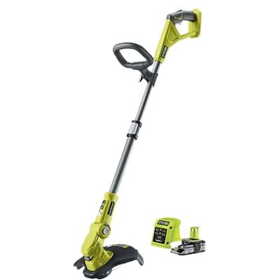 RYOBI 18V ONE+ 25-30cm Grass Trimmer Starter Kit RLT183225S, Hyper Green, EasyEdge™, 25-30cm cutting width, includes 2.5Ah battery RYOBI 18V ONE+ 25-30cm Grass Trimmer Starter Kit RLT183225S, Hyper Green, EasyEdge™, 25-30cm cutting width, includes 2.5Ah battery