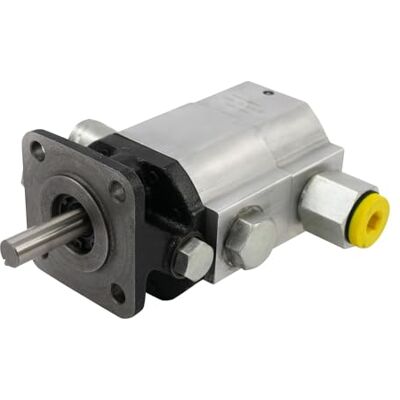 Eieblek Hydraulic Log Splitter Pump, Compact Wood Splitter Hydraulic Oil Pump Compact hydraulic pump with mounting holes and threaded connections for log splitters, presses and hydraulic machinery Eieblek Hydraulic Log Splitter Pump, Compact Wood Splitter Hydraulic Oil Pump Compact hydraulic pump with mounting holes and threaded connections for log splitters, presses and hydraulic machinery