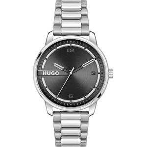 Hugo Boss Three Hand Quartz Movement Watch for Men #Stamp Collection with Silver Stainless Steel Bracelet 1530364 Hugo Boss Three Hand Quartz Movement Watch for Men #Stamp Collection with Silver Stainless Steel Bracelet 1530364