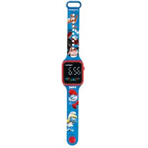 Lexibook , The Smurfs, Digital Watch, 12 or 24 Hour Display, Blue/Red, DMW060SF Lexibook , The Smurfs, Digital Watch, 12 or 24 Hour Display, Blue/Red, DMW060SF