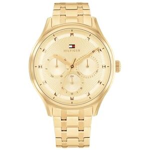 Tommy Hilfiger Analogue Multifunction Quartz Watch for Women with Gold Colored Stainless Steel Bracelet 1782751 Tommy Hilfiger Analogue Multifunction Quartz Watch for Women with Gold Colored Stainless Steel Bracelet 1782751
