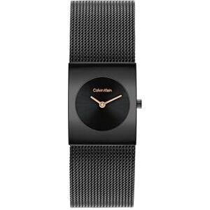 Calvin Klein Two Hand Quartz Movement Watch for Women CK Pulse Collection with Black Stainless Steel Mesh Bracelet 25100138 Calvin Klein Two Hand Quartz Movement Watch for Women CK Pulse Collection with Black Stainless Steel Mesh Bracelet 25100138