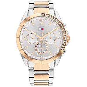 Tommy Hilfiger Analogue Multifunction Quartz Watch for Women with Stainless Steel Bracelet Available in Silver or Gold Version Tommy Hilfiger Analogue Multifunction Quartz Watch for Women with Stainless Steel Bracelet Available in Silver or Gold Version