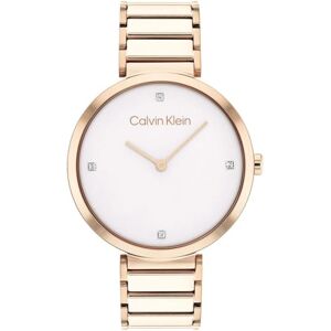 Calvin Klein Analogue Quartz Watch for Women with Rose Gold Colored Stainless Steel Bracelet 25200135 Calvin Klein Analogue Quartz Watch for Women with Rose Gold Colored Stainless Steel Bracelet 25200135