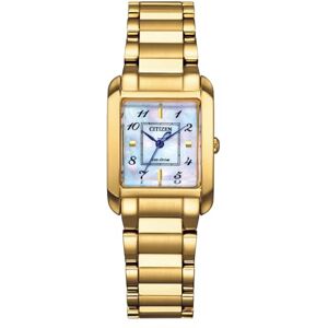 Citizen Women Analogue Japanese Quartz Watch with Stainless Steel Strap EW5602-81D Citizen Women Analogue Japanese Quartz Watch with Stainless Steel Strap EW5602-81D