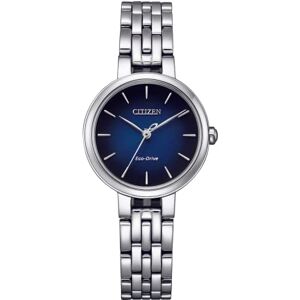 Citizen Women's Analogue Eco-Drive Watch with a Stainless Steel Band Citizen Women's Analogue Eco-Drive Watch with a Stainless Steel Band