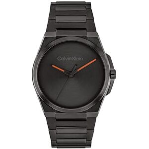 Calvin Klein Three Hand Quartz Movement Watch for Men META-Minimal Collection with Black Stainless Steel Bracelet 25200455 Calvin Klein Three Hand Quartz Movement Watch for Men META-Minimal Collection with Black Stainless Steel Bracelet 25200455