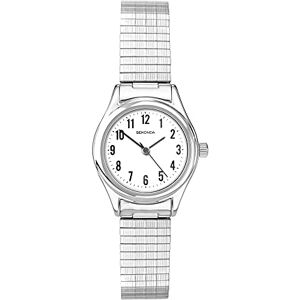 Sekonda Women's 25mm Analogue Easy Reader Watch White Dial Stainless Steel Expandable Bracelet Mineral Glass 30m Water Resistant 2 Year Guarantee Sekonda Women's 25mm Analogue Easy Reader Watch White Dial Stainless Steel Expandable Bracelet Mineral Glass 30m Water Resistant 2 Year Guarantee