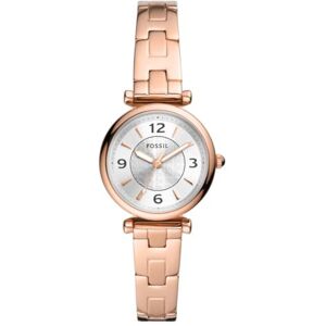 Fossil Carlie Watch for Women, Quartz Movement with Stainless steel or Leather Strap Fossil Carlie Watch for Women, Quartz Movement with Stainless steel or Leather Strap