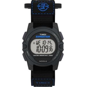 Timex Unisex Expedition Mid-Size Digital CAT Black Fast Wrap Strap Watch TW4B02400 Timex Unisex Expedition Mid-Size Digital CAT Black Fast Wrap Strap Watch TW4B02400