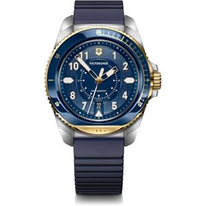 Victorinox Men’s Watch Journey 1884 Ø 43 mm, Swiss Made, Analogue Quartz, Water-Resistant up to 200 m, Rubber Strap, Blue Victorinox Men’s Watch Journey 1884 Ø 43 mm, Swiss Made, Analogue Quartz, Water-Resistant up to 200 m, Rubber Strap, Blue