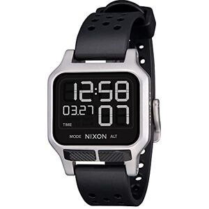 NIXON Unisex Adult Digital LCD Digital Module Watch with Silicone Strap A1320130-00, Surplus/Black, OSFM, Ribbon NIXON Unisex Adult Digital LCD Digital Module Watch with Silicone Strap A1320130-00, Surplus/Black, OSFM, Ribbon