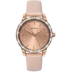 Sekonda Womens Analogue Classic Quartz Watch with PU Strap 2452.27 Sekonda Womens Analogue Classic Quartz Watch with PU Strap 2452.27