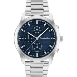 Calvin Klein Analogue Multifunction Quartz Watch for Men Ambition Collection with Silver Stainless Steel Bracelet 25200208 Calvin Klein Analogue Multifunction Quartz Watch for Men Ambition Collection with Silver Stainless Steel Bracelet 25200208