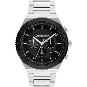 Calvin Klein Analogue Multifunction Quartz Watch for Men CK Fearless Collection with Silver Stainless Steel Bracelet 25200301 Calvin Klein Analogue Multifunction Quartz Watch for Men CK Fearless Collection with Silver Stainless Steel Bracelet 25200301