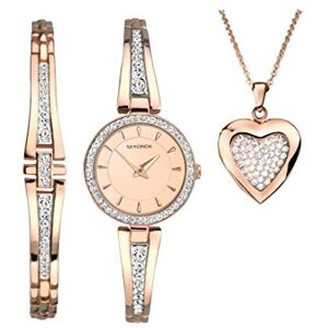 Sekonda Womens Quartz Watch, Analogue Classic Display and Rose Gold Strap 2533G.89 Sekonda Womens Quartz Watch, Analogue Classic Display and Rose Gold Strap 2533G.89