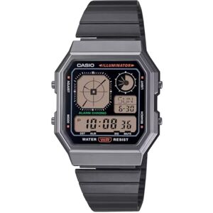 Casio Unisex's Digital Quartz Watch with Stainless Steel Strap A130WEGG-1AEF Casio Unisex's Digital Quartz Watch with Stainless Steel Strap A130WEGG-1AEF