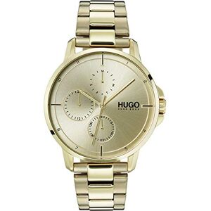 Hugo Boss Analogue Multifunction Quartz Watch for Men with Gold Colored Stainless Steel Bracelet 1530026 Hugo Boss Analogue Multifunction Quartz Watch for Men with Gold Colored Stainless Steel Bracelet 1530026