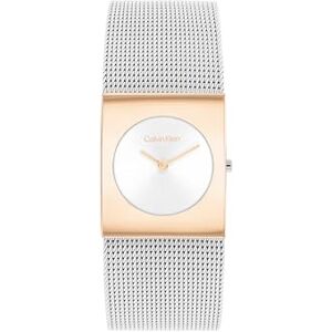 Calvin Klein Analogue Quartz Watch for Women CK Pulse Collection with Silver Stainless Steel Mesh Bracelet 25100063 Calvin Klein Analogue Quartz Watch for Women CK Pulse Collection with Silver Stainless Steel Mesh Bracelet 25100063