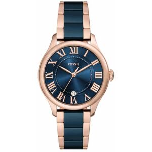 Fossil Gilmore Watch for Women, Quartz Three Hand Date Movement with Stainless Steel or Leather Strap Fossil Gilmore Watch for Women, Quartz Three Hand Date Movement with Stainless Steel or Leather Strap