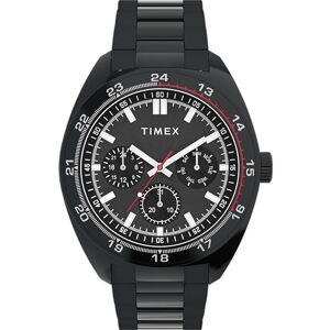 Timex Men's Trend 45 mm Watch Black Stainless Steel Bracelet with Black Dial and Case TW2Y22800 Timex Men's Trend 45 mm Watch Black Stainless Steel Bracelet with Black Dial and Case TW2Y22800