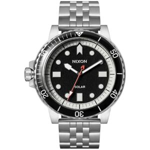 NIXON A1402-5233-00 Unisex Analogue Quartz Watch with Stainless Steel Strap, Silver/Black/White, Bracelet NIXON A1402-5233-00 Unisex Analogue Quartz Watch with Stainless Steel Strap, Silver/Black/White, Bracelet