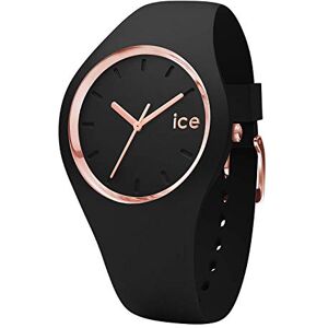 ICE-WATCH ICE glam Black Rose-Gold Women's wristwatch with silicon strap 000980 (Medium) ICE-WATCH ICE glam Black Rose-Gold Women's wristwatch with silicon strap 000980 (Medium)