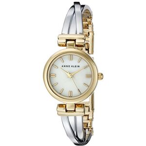 Anne Klein Women's AK-1171MPTT Two-Tone Stainless-Steel Quartz Watch with Mother-of-Pearl Dial Anne Klein Women's AK-1171MPTT Two-Tone Stainless-Steel Quartz Watch with Mother-of-Pearl Dial
