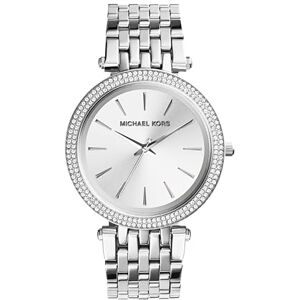 Michael Kors Darci Analogue Quartz Watch with Silver Tone Stainless Steel Strap for Women MK3190 Michael Kors Darci Analogue Quartz Watch with Silver Tone Stainless Steel Strap for Women MK3190
