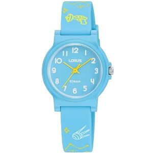 Lorus Boys' Analogue Quartz Watch with Silicone Strap RRX39JX9, Blue Lorus Boys' Analogue Quartz Watch with Silicone Strap RRX39JX9, Blue