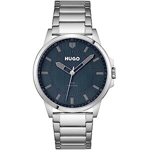 Hugo Boss Analogue Quartz Watch for Men #First Collection with Silver Stainless Steel Bracelet 1530186 Hugo Boss Analogue Quartz Watch for Men #First Collection with Silver Stainless Steel Bracelet 1530186