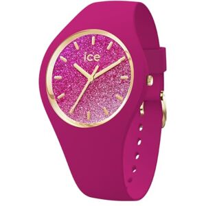 ICE-WATCH ICE Glitter Fuschia Pink Women's Wristwatch with Plastic Strap 022575 (Small +) ICE-WATCH ICE Glitter Fuschia Pink Women's Wristwatch with Plastic Strap 022575 (Small +)
