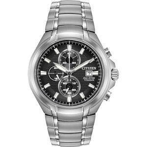 Citizen Wrist Watch Gents Eco-Drive Titanium Chrono Citizen Wrist Watch Gents Eco-Drive Titanium Chrono
