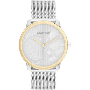 Calvin Klein Two Hand Quartz Movement Watch for Women CK Iconic Collection with Silver Stainless Steel Mesh Bracelet 25300014 Calvin Klein Two Hand Quartz Movement Watch for Women CK Iconic Collection with Silver Stainless Steel Mesh Bracelet 25300014