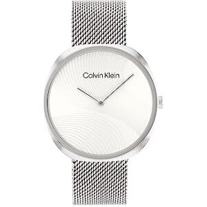 Calvin Klein Analogue Quartz Watch for Women Sculpt Collection with Silver Stainless Steel Mesh Bracelet 25200245 Calvin Klein Analogue Quartz Watch for Women Sculpt Collection with Silver Stainless Steel Mesh Bracelet 25200245