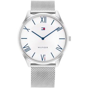 Tommy Hilfiger Analogue Quartz Watch for Men with Silver Stainless Steel Mesh Bracelet 1710512 Tommy Hilfiger Analogue Quartz Watch for Men with Silver Stainless Steel Mesh Bracelet 1710512