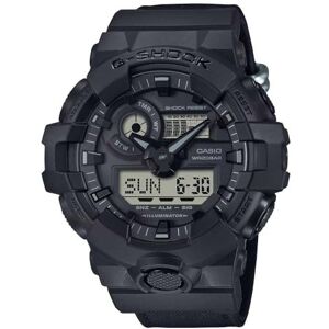 Casio G-Shock GA-700BCE-1AER Analogue-Digital Watch with Black Resin Case Band, World Time Stopwatch Countdown Timer, 200 Metre Water Resistance, 50 mm Casio G-Shock GA-700BCE-1AER Analogue-Digital Watch with Black Resin Case Band, World Time Stopwatch Countdown Timer, 200 Metre Water Resistance, 50 mm