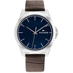 Tommy Hilfiger Analogue Quartz Watch for Men with Brown Leather Strap 1710549 Tommy Hilfiger Analogue Quartz Watch for Men with Brown Leather Strap 1710549