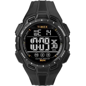 Timex Men's Sport 43 mm Watch Black Resin Band Digital Dial Black Case TW5M63700 Timex Men's Sport 43 mm Watch Black Resin Band Digital Dial Black Case TW5M63700