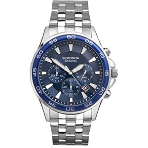 Sekonda Men's Quartz Watch with Chronograph Display and Stainless Steel Bracelet Sekonda Men's Quartz Watch with Chronograph Display and Stainless Steel Bracelet